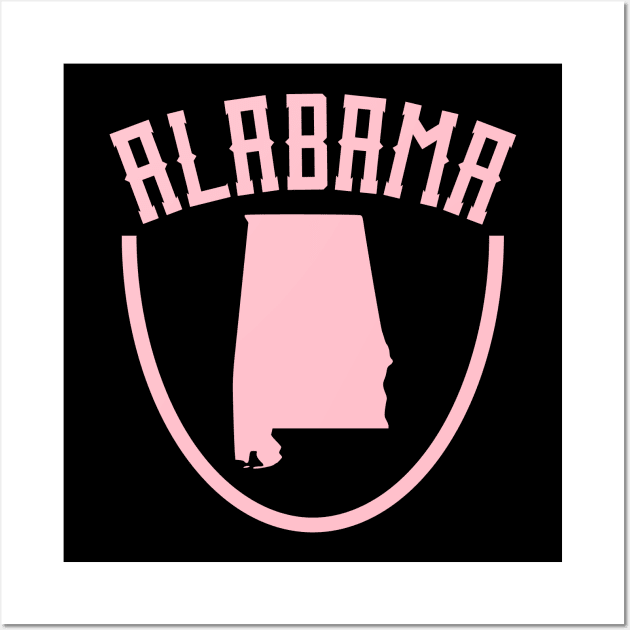 Alabama Wall Art by colorsplash